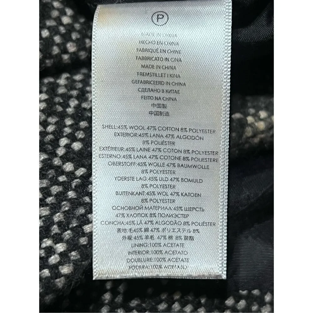 MICHAEL KORS Sleeveless Nubby Wool Sheath Dress Size 10